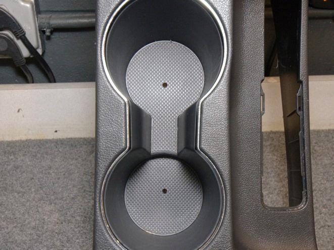 Installation: -First thoroughly clean inside each cup holder with an alcohol