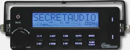 Satellite Radio Control. Featuring RF (radio frequency) remote control.