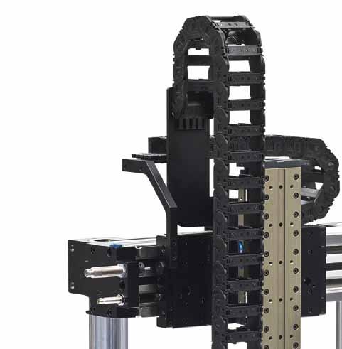 Standard Gantries with a pneumatic or electric drive from SCHUNK Convincing performance In terms of linear technology, SCHUNK is the specialist for gantry and linear axes with the most extensive
