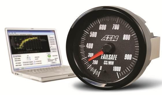 The AEM water/methanol injection filter is HIGHLY RECOMMENDED when using this flow gauge.