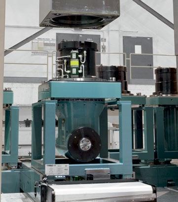 VERTIRAM machining centers is complemented by a wide range of head