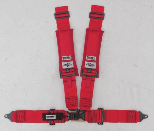 3X3 UTV-TYPE & SAND CAR RESTRAINTS Anti-submarine belts are highly recommended with all 4-way restraints. Harness Sewn onto Lap Belt Part #30134 Racer Net $89.