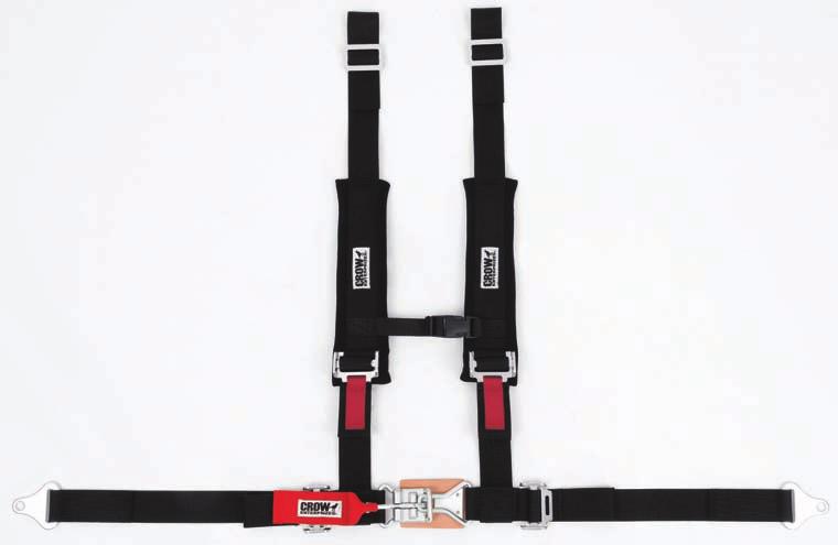 95 H-type harness, sewn-in lap belt with harness pads & plastic sternum buckle, harness 30102 (Red) 30103 (Blue) 30104 (Black) 30105 (Purple) 30106 (Gray) Part