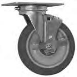 5 CPS6-500 74 brake 500 226.8 6 152 2 51 9.0 4.1 0.5 CPB6-500 82 rigid 500 226.8 6 152 2 51 9.0 4.1 0.5 CPR6-500 74 Polyurethane capacity wheel diameter wheel face weight cu EAGLEbrite zinc type lbs.