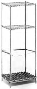 SHELVING / RETAIL DISPLAY Catalog Section 1 Tank Racks EG01.31 All models chrome-plated. Two styles available.