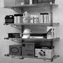 ..90 Wire Wall Shelf Kits...87 WALSTOR Modular Wall System...84 WALSTOR Modular Wall System Accessories...85 Modular Wall Sys tem Convert wasted wall space into a productive and organized work area.