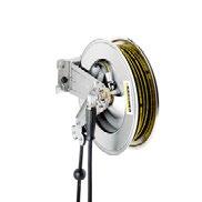 1 2 3 4 5 6 7 8 9 Automatic, self-winding hose reels for wall mounting Order no. Length Price Description Powder-coated swivel holder 1 2.639-931.0 Swivel holder for automatic hose reel wall mounting.