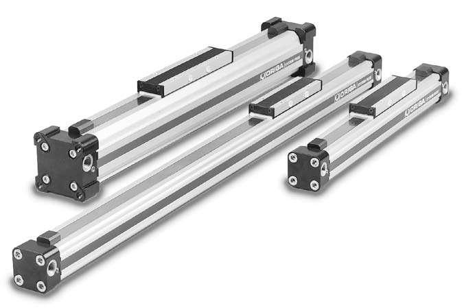 Rodless Pneumatic Cylinders Series OSP-P Standard Rodless Pneumatic Cylinders System Concepts & Components... 2-5 Technical Data... 7-9 Dimensions... 10-15 Active rakes.