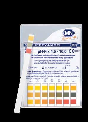 ph indicators ph-fix unmatched ph test strips ph-fix is a high quality, color-fixed ph test strip. For many years it has been very popular among professional analysts as well as chemical laymen.