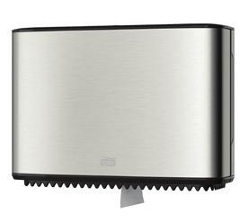Steel/Plastic 1 468 x 317 x 101 460005 Metallic/Black Tork Xpress Countertop Multifold Hand Towel Dispenser H2 Stainless