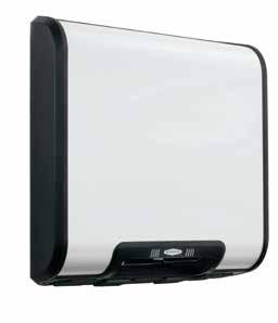 Hand Dryers Bobrick Eclipse Hand Dryer # 474748-230V Durable Automatic sensor 1900-2400W, 208-240V,