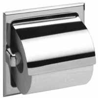 5 W x 28 H cm Page Bobrick Toilet Tissue Dispenser with Hood #