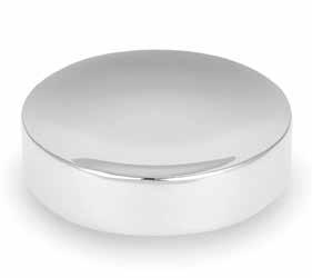Durable Round shape stainless steel 11 Ø x 3 H cm Maxim World Hammered Soap Dish # 60710015 Ideal to