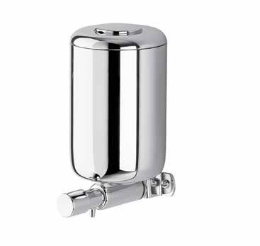 Soap Dispensers Inda Soap Dispenser # 43510002 500 ml capacity 8 L x 11 W x 16 H cm Inda Soap Dispenser # 43510001 500 ml capacity 8 L x 11 W x 15 H cm Inda Soap Dispenser Single #