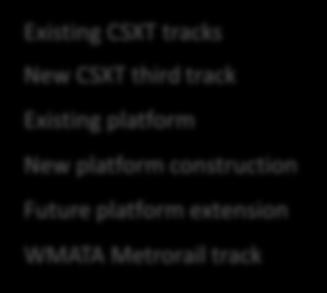 trains Improve Barry Drive Access Existing CSXT tracks New CSXT third track