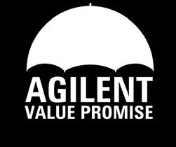 Agilent Service Guarantee If your Agilent instrument requires service while covered by an Agilent service agreement, we guarantee