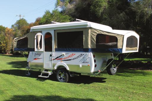 Bush Challenger specialised features include an electric roof-lift, which eliminates physical