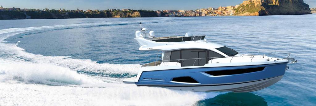 SEALINE enjoy the LIGHT feel the SPACE combine functionality with DESIGN All Sealine yachts are born of the same values: They feature wide interior spaces, an