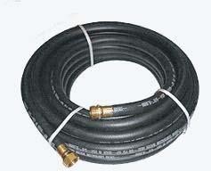 CONTRACTOR S WATER HOSE Smooth, seamless tube construction Powertrack International s Contractor s Water Hose Assemblies are available with brass ferrules and heavy duty Garden Hose (GHT) fittings in