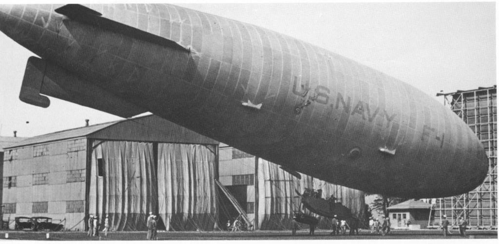 The F series consisted of only one airship. It was originally constructed for commercial purposes by Goodyear and then acquired by the Navy.