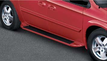 Skid-resistant surfaces help ensure safe entry and exit, especially in slush and snow. Available in all body colours. C.