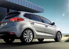 Eye-catching style The new Kia Carens isn t just spacious and versatile, it is beautifully designed too.