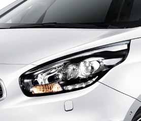 All models feature projection headlights, cornering lights and stylish LED daytime running lights which