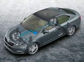 DYNAMIC CHASSIS CONTROL This feature lets you switch between four to five driving modes, giving