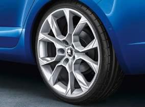 ALLOY WHEELS Enhance the sportiness of the exterior with a choice of alloy wheels.