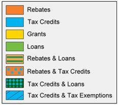 gov/laws 8 Incentive Example Income Tax Credit Level 2 Rebate DCFC Rebate Incentive Description Income tax credit for 20% of the cost of the EVSE, up to $2,500.