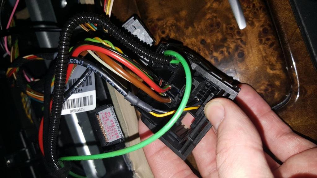 Either Solder the wires and heat shrink (and/or use electrical tape) or use the posi-splice connectors. Pin 9 & 11 Pin 15 12V 13. Remove the aux cable connector from the factory radio connector.