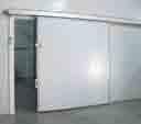 FREEZER Sliding Door Sliding industrial door suitable for cold rooms for preservation (+0 C), freezing (-20 C) and - (40 C) freezing tunnels.
