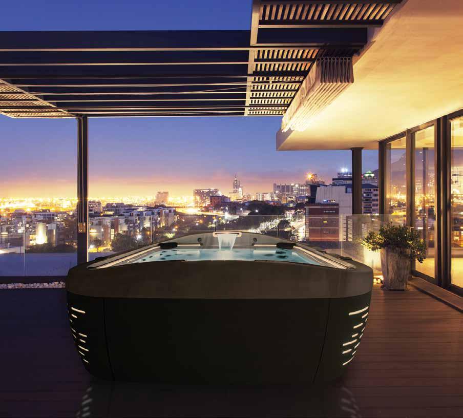 REVOLUTIONARY DESIGN You ve simply never seen a hot tub that looks like this.