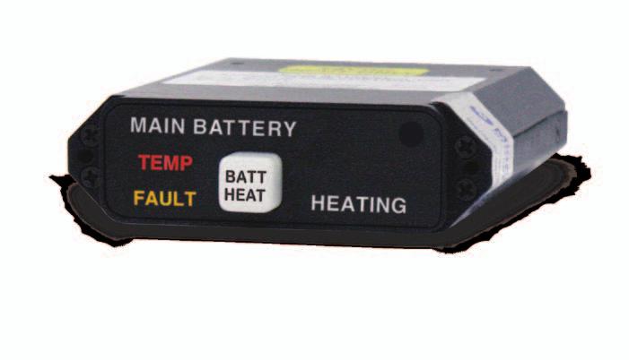 TB44 Technical Specifications CAPACITY 46 amp-hour 10.87 CHARGE VOLTAGE 28 VDC nominal OUTPUT VOLTAGE 26.4 VDC nominal OPERATING TEMPERATURE -40 C to 70 C (-40 F to 158 F) 10.48 11.71 WEIGHT 51.