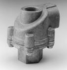 QUICK EXHUST VVES 125 PSIG 1/8" to 3/4" Instantaneous dumping of exhaust air permits use of smaller air valves and piping. Increases system efficiency and cycling speeds.