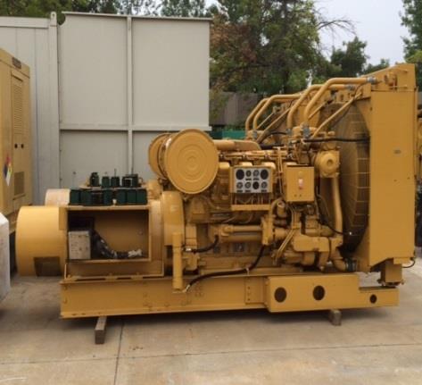 Caterpillar (2) 3508 1089 BHP 725 kw standby rated engine