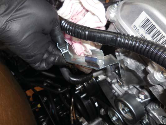If you have an air injection system you will remove the clip