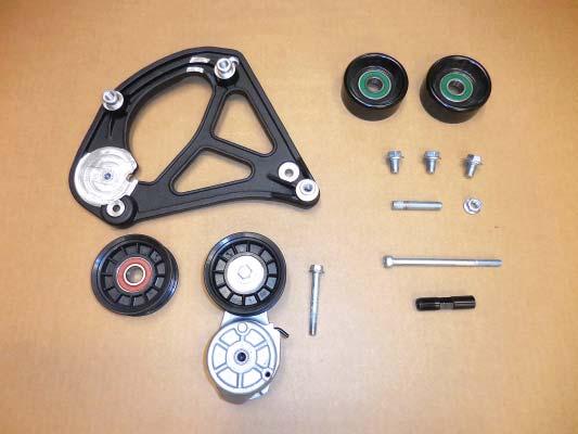 93. Gather the following tensioner assembly parts. These will be installed in the next steps.
