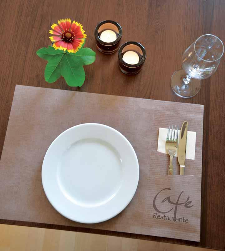 22 Placemats & Duni Duetto Choose from a range of Dunicel Placemats in various colours. Duni Paper Placemats are very trendy and can be easily personalised.