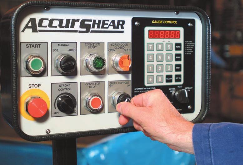 CONVEYOR STACKER SYSTEM CONVEYOR/STACKER COST ANALYSIS Satisfied customers report a significant reduction in labor costs with their new conveyor/stacker from Accurshear.