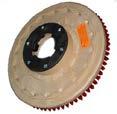PLATES AND DOUBLE-SIDED SANDING DISCS SANDPAPER DRIVE PLATES DESCRIPTION ITEM NUMBER PKG QTY 15" 421-15001 1 16" 421-16001 1 17" 421-17001 1 For floor buffers & polishers,