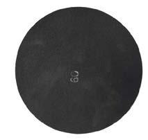 DOUBLE SIDED SANDING DISCS ITEM NUMBER DESCRIPTION GRIT PKG QTY 158-15012 15" Double-Sided Disc 12 10 158-15020 15" Double-Sided Disc 20 10 158-15036 15" Double-Sided Disc 36 10