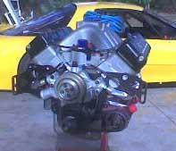 5 Engine Earnhart Jnr. Nationwide roller cam engine with 2009 block.