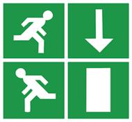 PAGE 28 EMERGENCY EXIT SIGNAGE GUIDANCE All our Eterna Emergency Exit Signage comply with current Exit Signage
