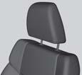 VISUAL Adjusting the Head Restraints Your vehicle is equipped with head restraints in all seating positions.