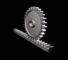 Concept Question Are the teeth on a matching rack and pinion set