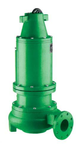 MYERS MODELS 6VC & 6VCX Solids Handling Wastewater Pumps High Operating Efficiencies The 6VC and 6VCX (hazardous location) submersible wastewater pumps are a heavyduty 6" solids handling series