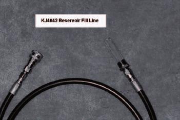 INSTALLATION AND USER INSTRUCTIONS FOR THE KJ4042 RESERVOIR FILL LINE. NOTE!!! Make sure that the KJ4000LW is disconnected from the electrical source and there is no pressure in the lines.