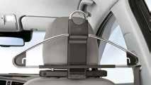 It can be quickly detached for use elsewhere (office, hotel room, etc.). Should be removed if the rear seat is occupied. Reference picture.