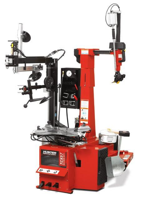 Key features at a glance Bead Press System Tremendous power and control Aids mounting and demounting Auto-centering simplifies operation Swing-Arm Column Saves space over tilt-column designs Locks